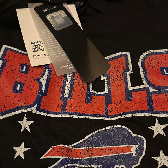 NFL Buffalo Bills Gameday Couture Black Graphic Sleeveless Tank Top Medium - Picture 4 of 4